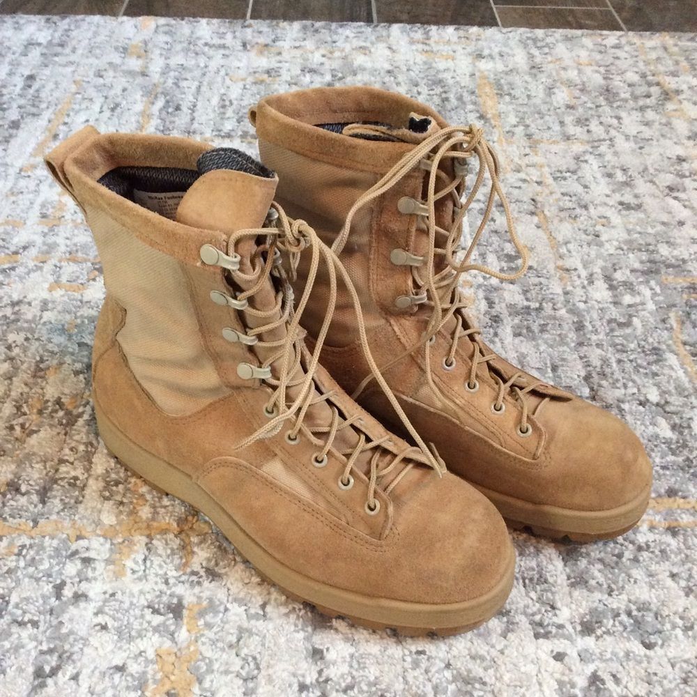 MCRAE VIBRAM MILITARY BOOTS! EUC! SIZE 10.5